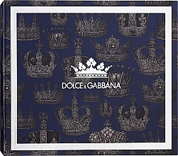 Dolce & Gabbana K by Dolce & Gabbana - Набір (edt/100ml + sh/gel/50ml + edt/mini/10ml) — фото N1