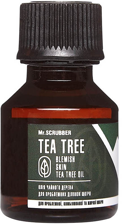 Олія чайного дерева для проблемних ділянок шкіри - Mr.Scrubber Tea Tree Blemish Skin Tea Tree Oil