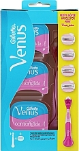 Бритва с 4 сменными кассетами - Gillette Venus Spa Breeze — фото N10