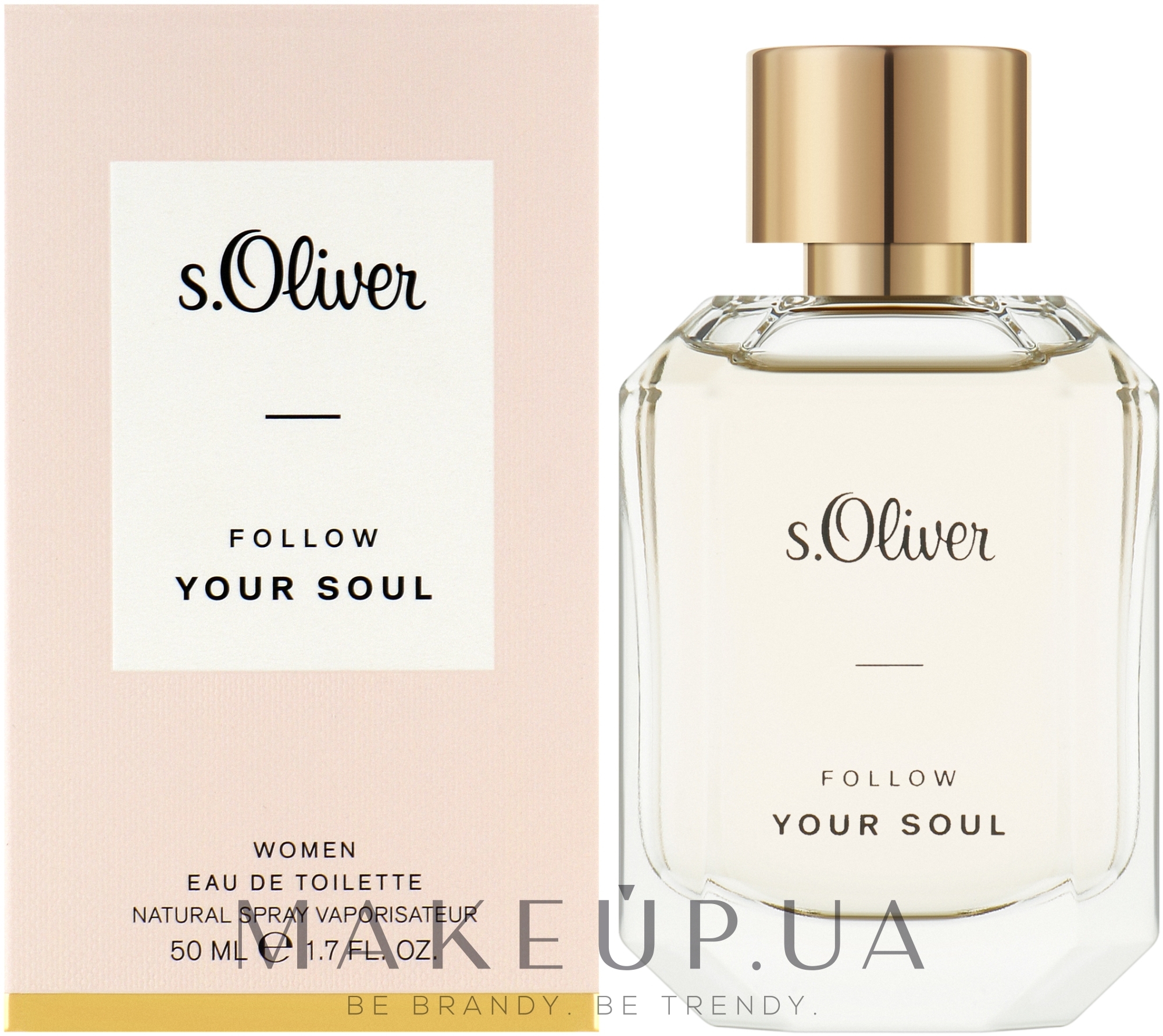 S.Oliver Follow Your Soul Women - Туалетная вода — фото 50ml