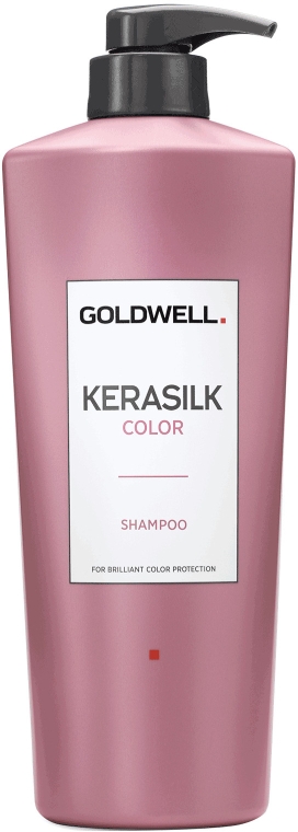 Шампунь з кератином для фарбованого волосся - Goldwell Kerasilk Color Shampoo — фото N1