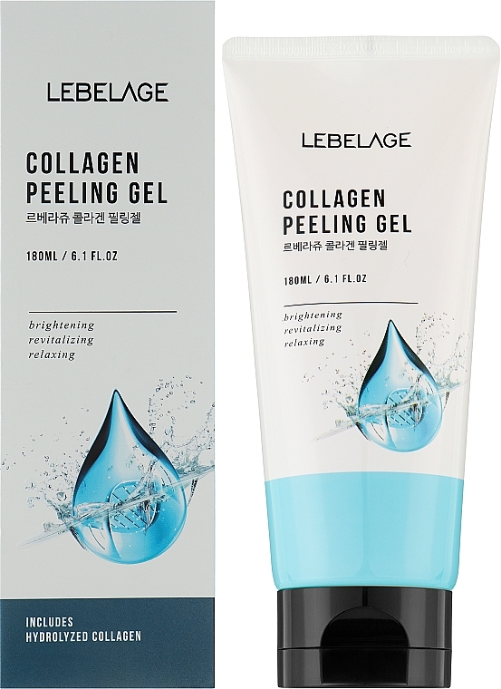 Колагеновий пілінг-гель для обличчя - Lebelage Collagen Peeling Gel — фото N2