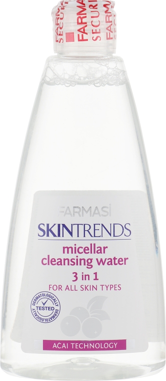 Мицеллярная очищающая вода для лица 3 в 1 - Farmasi Micellar Cleansing Water 