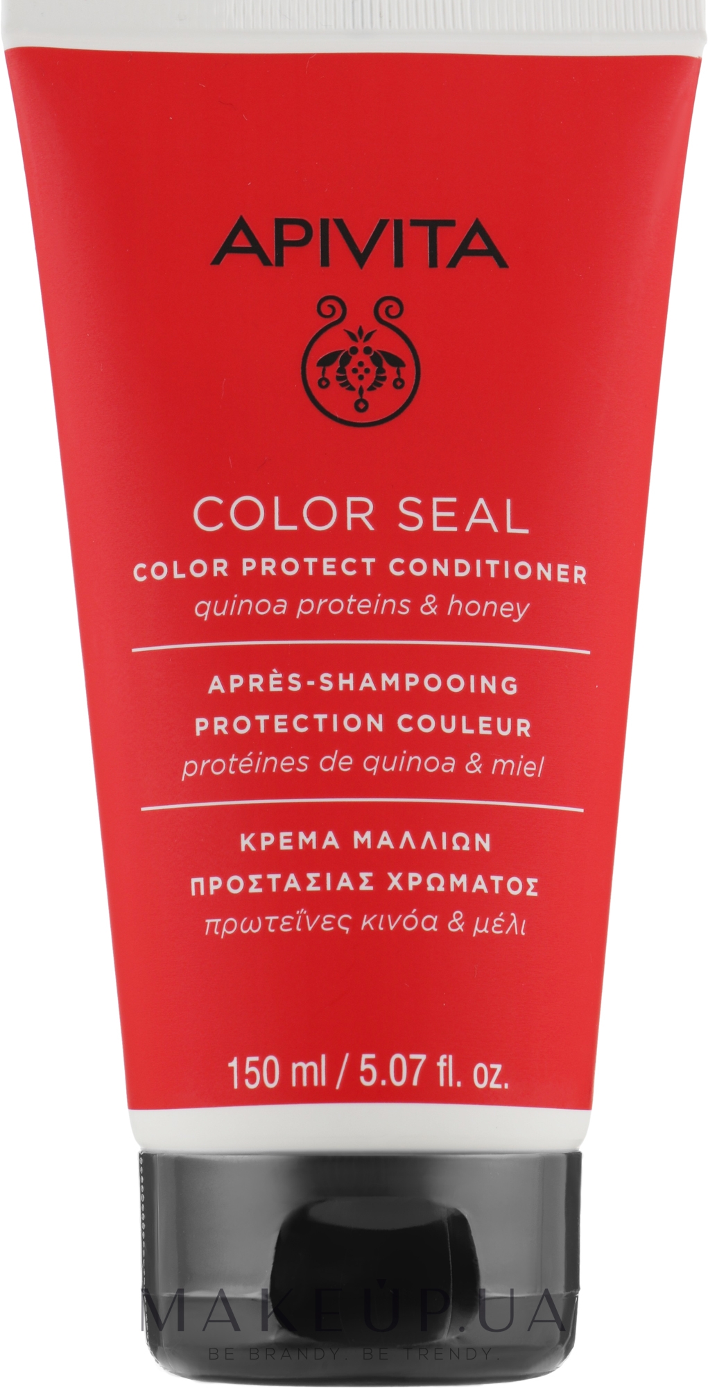 Кондиционер для окрашенных и мелированных волос - Apivita Color Protect Conditioner With Quinoa Proteins & Honey — фото 150ml