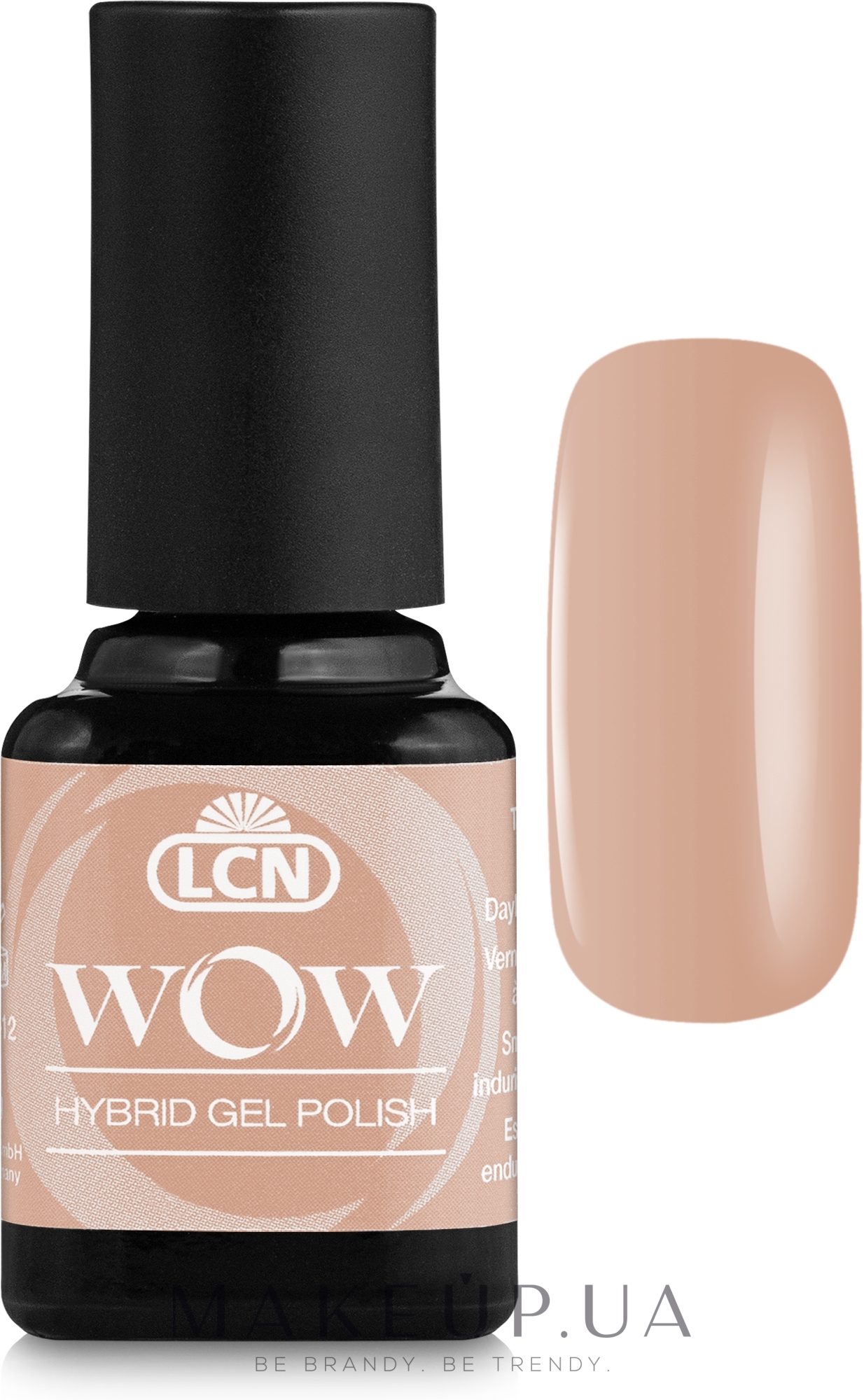 РАСПРОДАЖА Лак для ногтей - LCN WOW Hybrid Gel Polish * — фото 03 - Soft Cream
