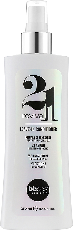 Незмивний кондиціонер для оздоровлення й відновлення здоров'я волосся - BBcos Revival 21 In 1 Leave-In Conditioner — фото N2