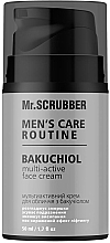 Мультиактивний крем для обличчя з бакучіолом - Mr.Scrubber Men`s Care Routine Bakuchiol Multi-Active Face Cream — фото N1