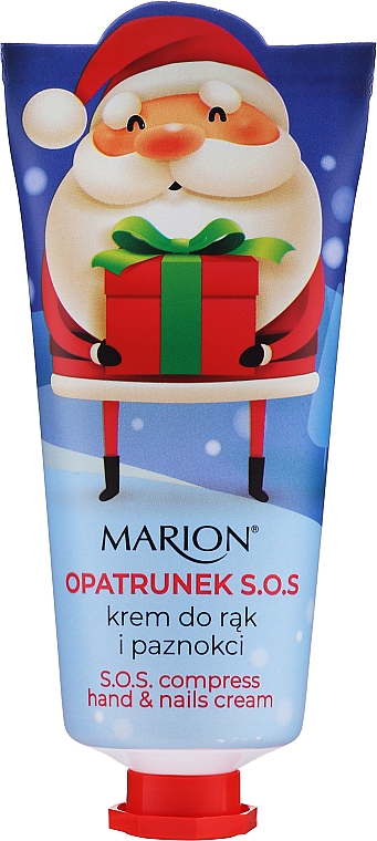 Крем для рук и ногтей "Ваниль и керамиды" - Marion S.O.S. Winter Hand Cream — фото N1