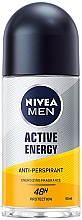 Парфумерія, косметика Антиперспірант кульковий "Активна енергія" - NIVEA MEN Active Energy Deodorant Roll-On