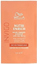Маска для сухих волос - Wella Professionals Enrich Deep Nourishing Mask (саше) — фото N1