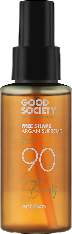 Сироватка для волосся з ароматом аргани - Artego Good Society 90 Free Sjape Argan Supreme — фото N1