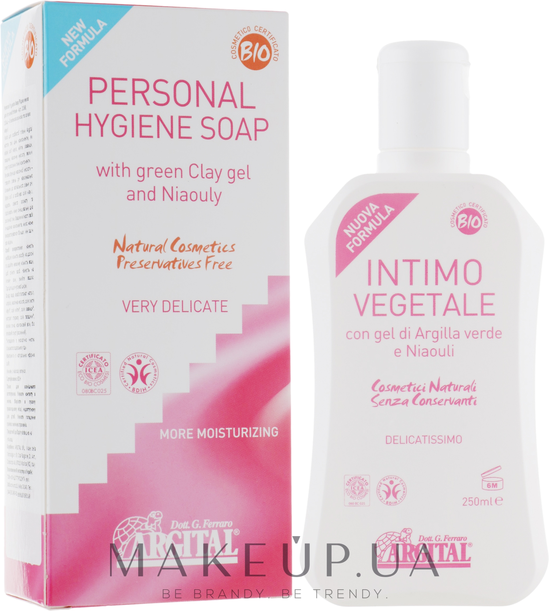 Жидкое мыло для интимной гигиены - Argital Personal Hygiene Soap — фото 250ml