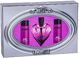 Парфумерія, косметика Diesel Loverdose Set Combo - Набір (edp/30ml + sh/gel/50ml + b/lot/50ml)