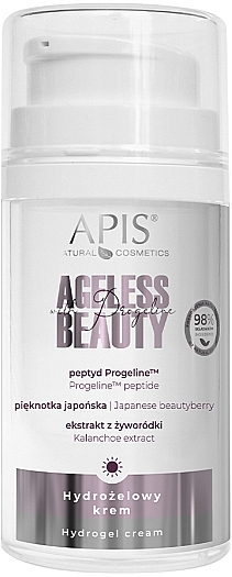 Гідрогелевий денний крем - APIS Prоfessional Ageless Beauty With Progeline Hydrogel Cream For Day — фото N1