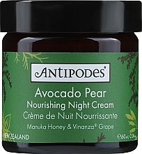 Питательный ночной крем для лица - Antipodes Avocado Pear Nourishing Night Cream — фото N3