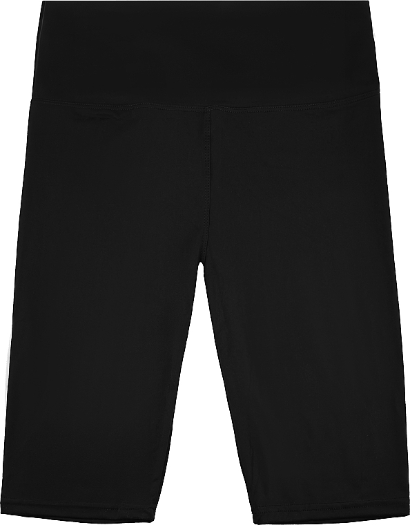 Жіночі легінси вище коліна, чорні - Moraj — фото N1