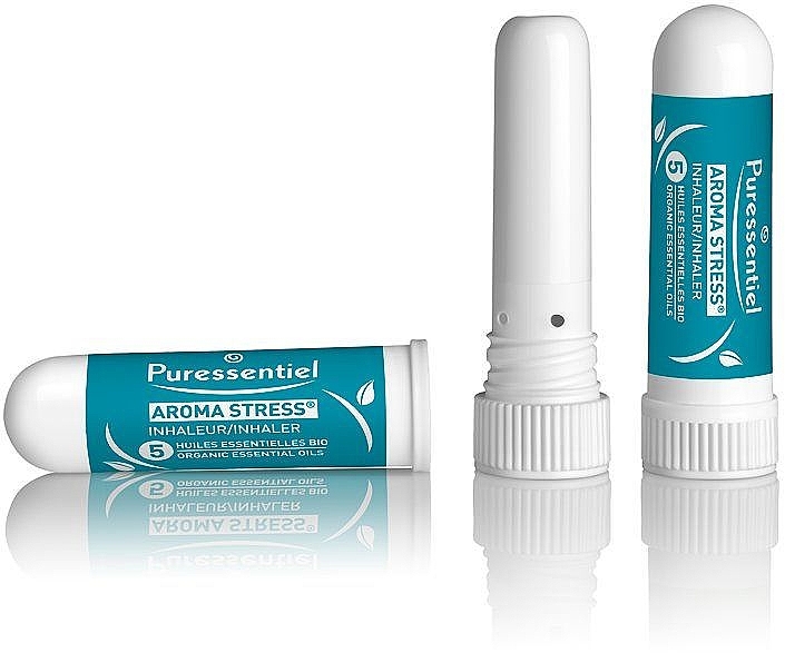 Ингалятор-антистресс с 5 эфирными маслами - Puressentiel Aroma Stress Inhaler With 5 Essential Oils — фото N2