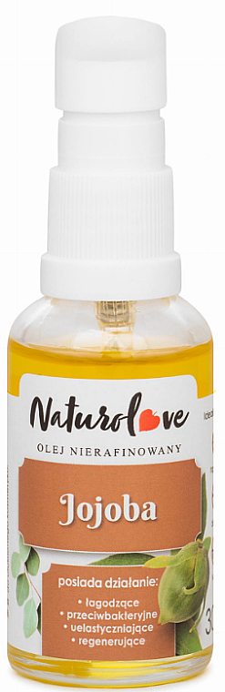 Олія жожоба - Naturolove Jojoba Oil — фото N1