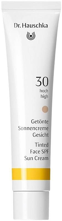 Сонцезахисний крем для обличчя - Dr. Hauschka Tinted Face SPF 30 Sun Cream High — фото N1