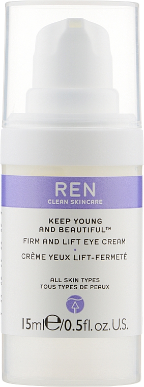 Крем для укрепления и подтягивания кожи вокруг глаз - Ren Keep Young and Beautiful Firm and Lift Eye Cream