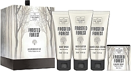Парфумерія, косметика Набір "Зимовий ліс" - Scottish Fine Soaps Frosted Forest Luxurious Gift Sets (sh/gel/75ml + b/oil/75ml + h/cr/75ml + soap/40g)