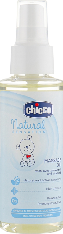 Масло для масажу - Chicco Natural Sensation  — фото N2