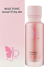 УЦІНКА Тонік для нормальної й сухої шкіри - Just Dream Teens Cosmetics Roze Tonic Normal & Dry Skin * — фото N3