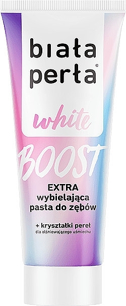 Відбілююча зубна паста - Biala Perla Extra White Boost Toothpaste — фото N1