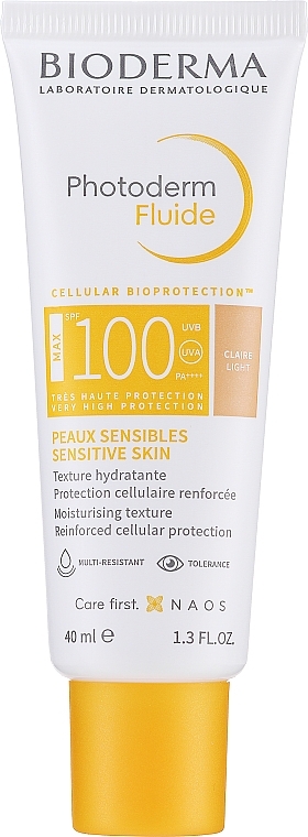 УЦЕНКА Солнцезащитный флюид для лица - Bioderma Photoderm Fluide Max SPF100+ * — фото N5