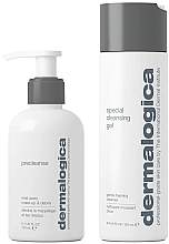 Набір - Dermalogica Double Cleanse Full Size (oil/150ml + clean/gel/250ml) — фото N2