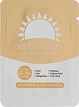 Парфумерія, косметика Сонцезахисний крем з екстрактами злакових - Esfolio Multi Grain Sun Cream SPF 50+ (пробник)