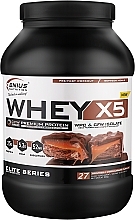 Духи, Парфюмерия, косметика Протеин "Шоколад и карамель" - Genius Nutrition Whey-X5 Premium Protein Choco Caramel