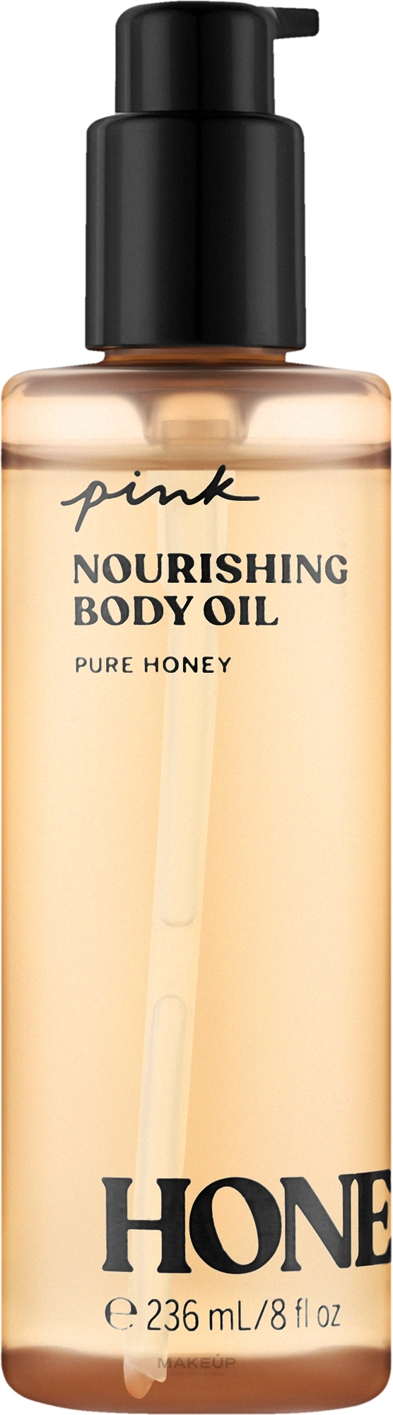 Увлажняющее масло для тела - Victoria's Secret Pink Nourishing Body Oil Pure Honey — фото 236ml