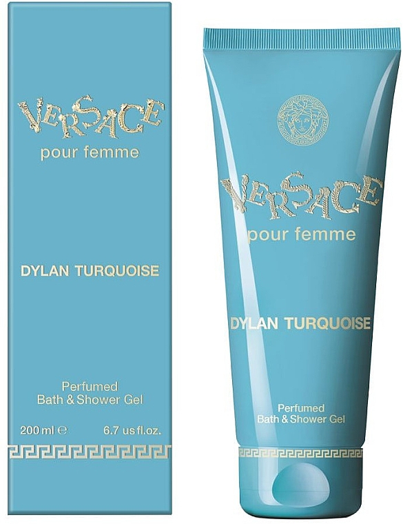 Versace Dylan Turquoise Bath & Shower Gel - Гель для душа