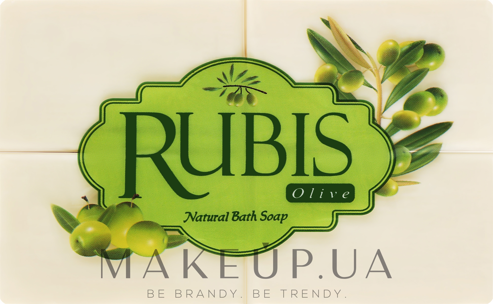 Мило "Олива" - Rubis Care Olive Bath Soap — фото 4x110g