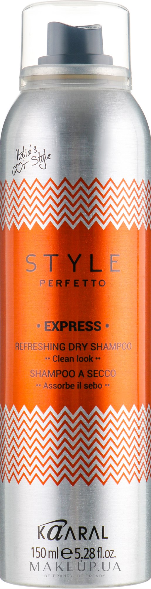 Сухий шампунь для волосся - Kaaral Style Perfetto Express Refreshing Dry Shampoo — фото 150ml