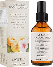 Парфумерія, косметика Суха олія "Персик" - Phytorelax Laboratories Sublime Oil Peach Pit Multi-Usage Dry Oil