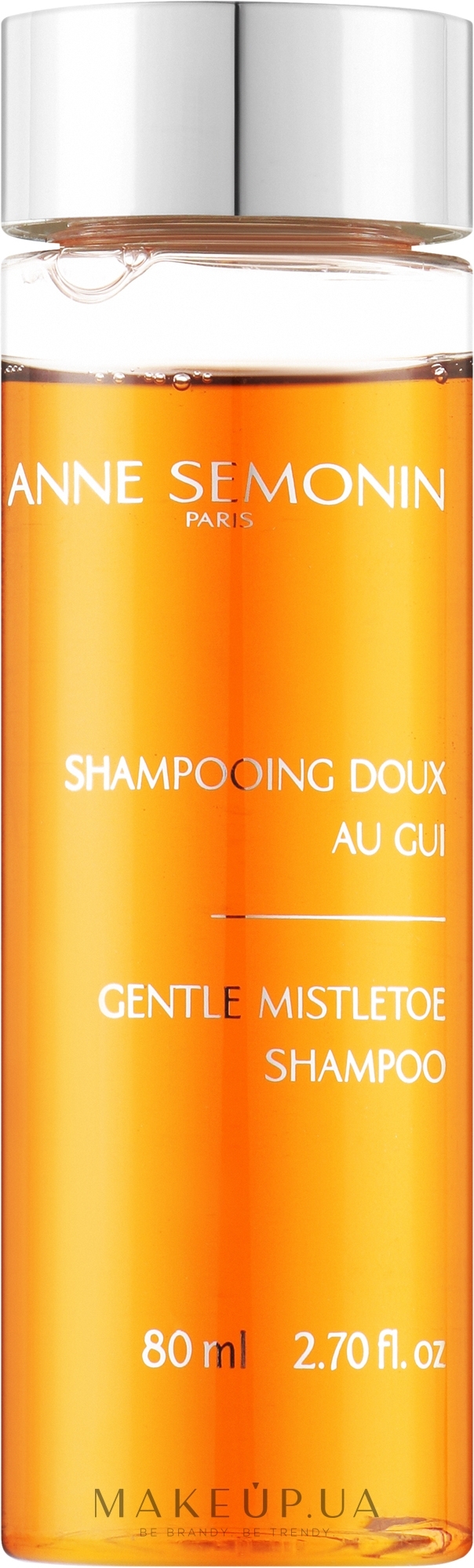 Мягкий шампунь - Anne Semonin Gentle Mistletoe Shampoo (мини) — фото 80ml