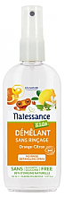 Органічний спрей для волосся - Natessance Kids Organic No Rinse Detangling Spray Orange Lemon — фото N1