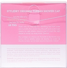 Шапочка для душу, рожева - Styledry Shower Cap Cotton Candy — фото N3