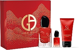 Духи, Парфюмерия, косметика Giorgio Armani Si Passione - Набор (edp/50ml + edp/7ml + b/lot/50ml) 