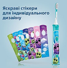 Электрическая звуковая зубная щетка для детей - Philips Sonicare For Kids HX6322/04 — фото N7