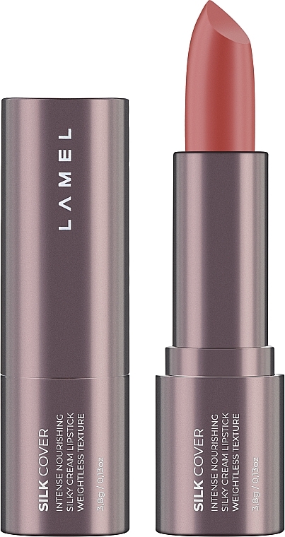Помада для губ - LAMEL Make Up Silk Cover Silky Cream Lipstick