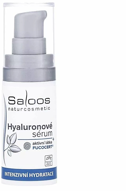 УЦІНКА Гіалуронова сироватка для обличчя - Saloos Naturcosmetic Serum * — фото N4