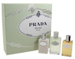 Парфумерія, косметика Prada Prada Infusion Iris - Набір (edt 100ml + b/lot 100ml + sh/gel 100ml)