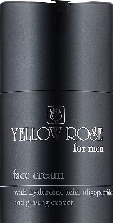 Антивозрастной крем для мужчин для лица - Yellow Rose Face Cream For Men — фото N1