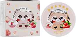 Патчі для очей з екстрактом полуниці - Sersanlove Strawberry Doxorubicin Eye Mask — фото N3