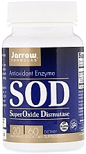 Парфумерія, косметика Харчові добавки - Jarrow Formulas SOD (Super Oxide Dismutase), 20 mg