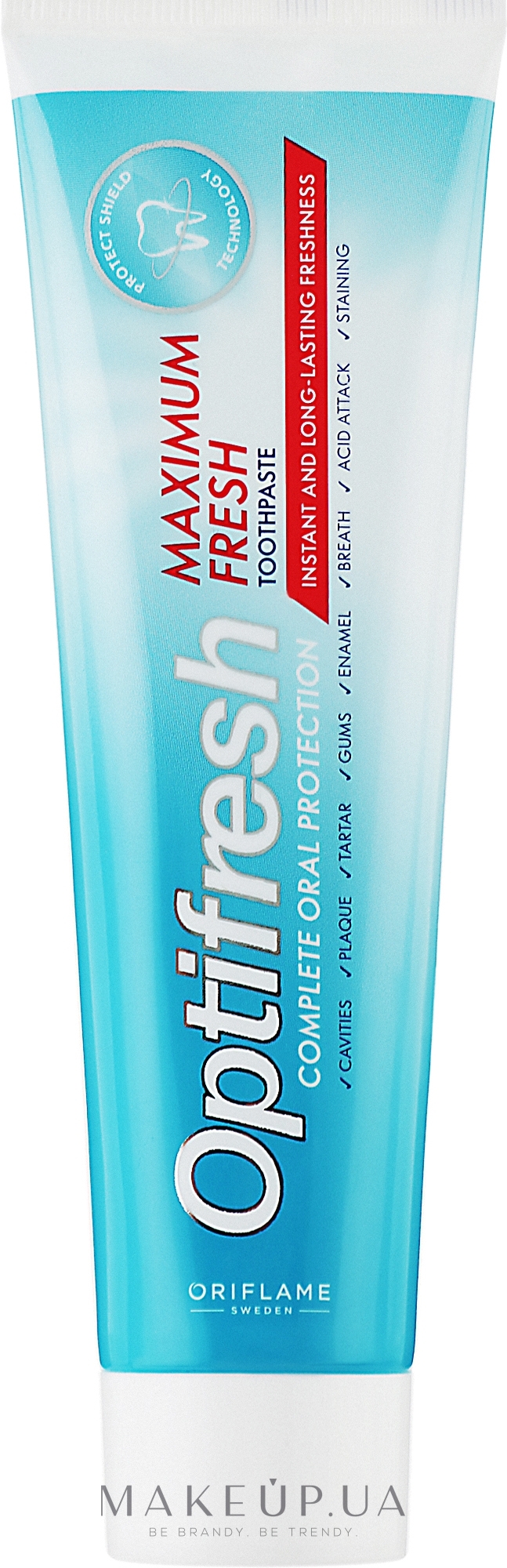 Зубная паста "Оптифреш-Максимальная свежесть" - Oriflame Optifresh Maximum Fresh Toothpaste — фото 100ml