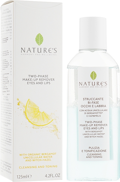 УЦІНКА Двофазний засіб для зняття макіяжу - Nature's Two-Phase Makeup Remover * — фото N1